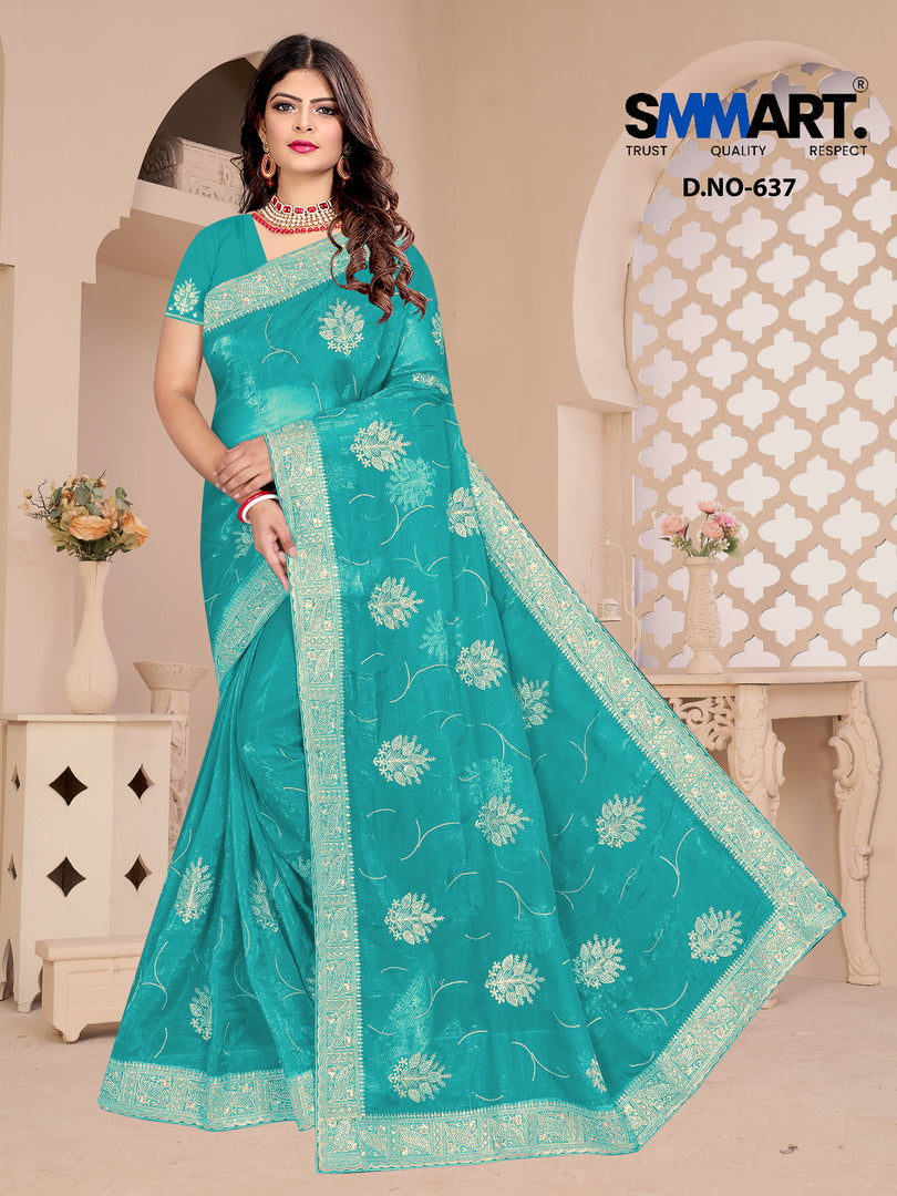 Meher Mirror Work Saree – A Celebration in Every Drape