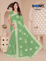 Load image into Gallery viewer, Meher Mirror Work Saree – A Celebration in Every Drape
