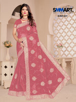 Load image into Gallery viewer, Meher Mirror Work Saree – A Celebration in Every Drape
